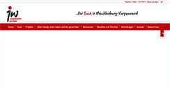 Desktop Screenshot of jugendwerk-mv.de