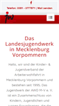 Mobile Screenshot of jugendwerk-mv.de